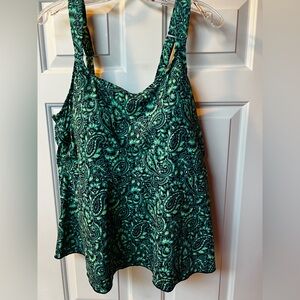 Lands End.
Green Paisley Tank Top and bottom.
Tankini